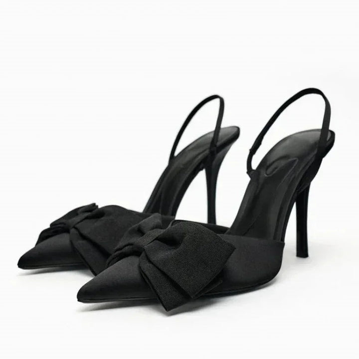 Talia | Classic Bow Stilettos in first_variant_option1 | Elegant Women&