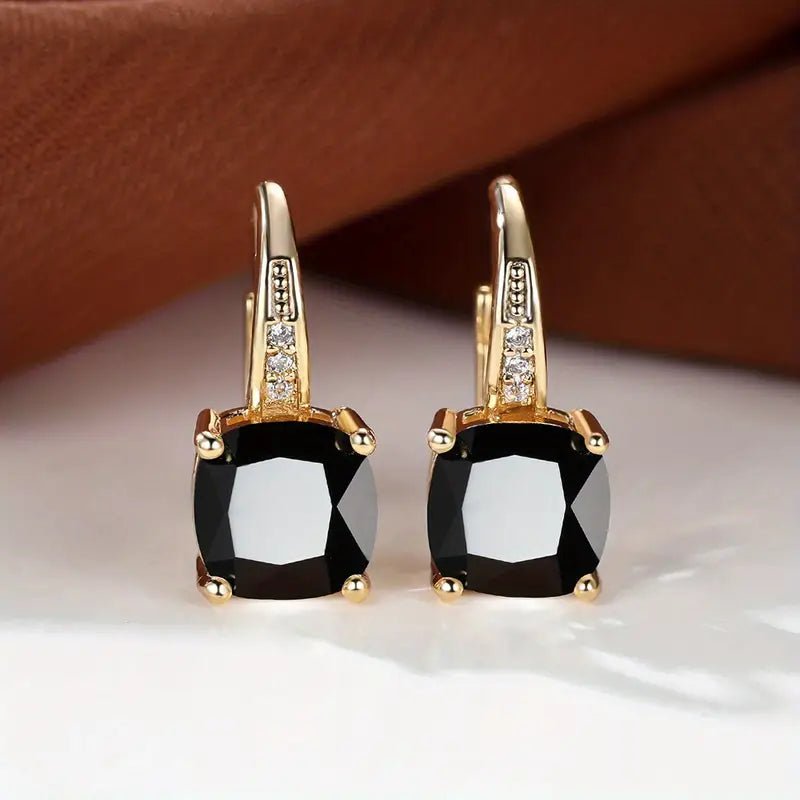 Talindra | Shimmering Drop Earrings in first_variant_option1 | Elegant Women's Dress - Maeve The Label
