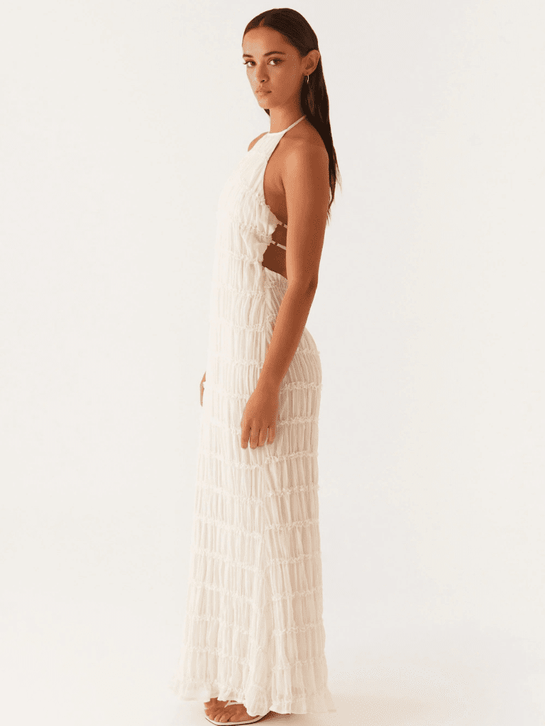 Tansy | Sculpted Texture Gown in first_variant_option1 | Elegant Women&