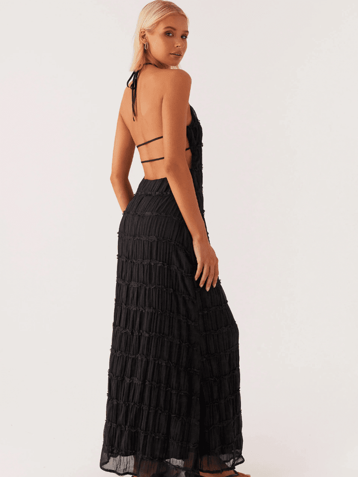Tansy | Sculpted Texture Gown in first_variant_option1 | Elegant Women&