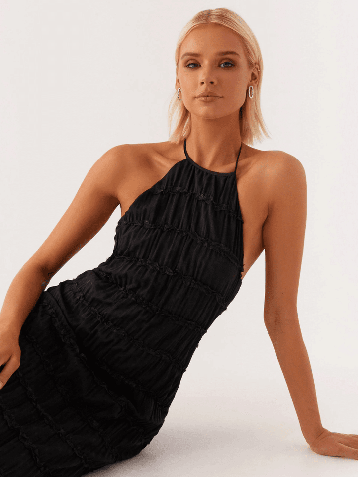 Tansy | Sculpted Texture Gown in first_variant_option1 | Elegant Women&