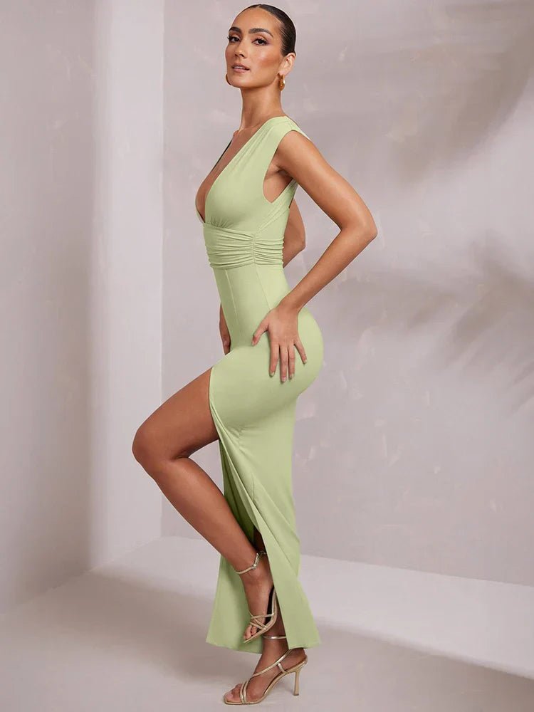 Tatum | Chic Bodycon Gown in first_variant_option1 | Elegant Women&