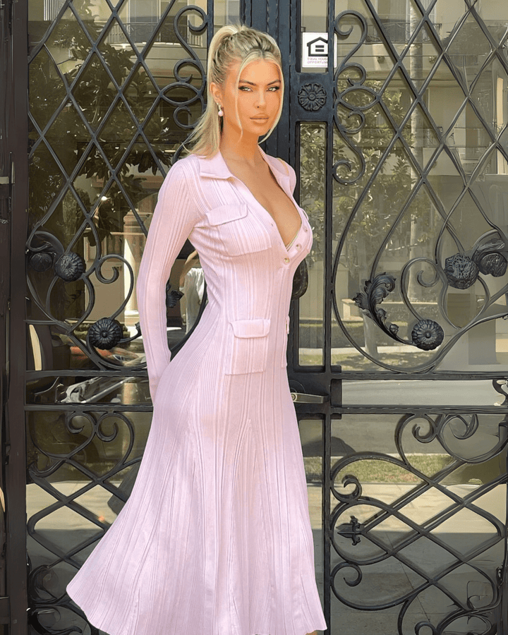 Teleri | Blush Command Dress in first_variant_option1 | Elegant Women&