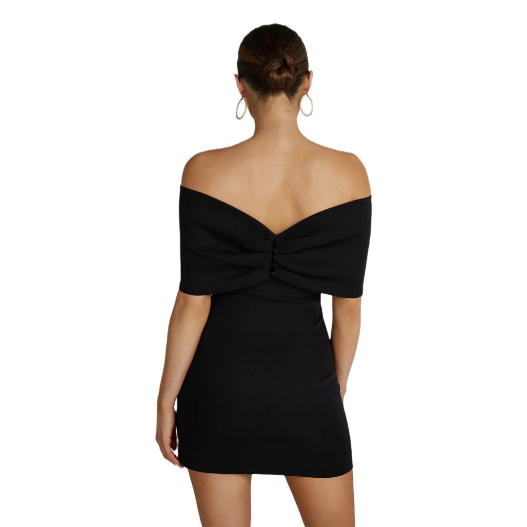 Tiana | Fitted Cocktail Dress in first_variant_option1 | Elegant Women&