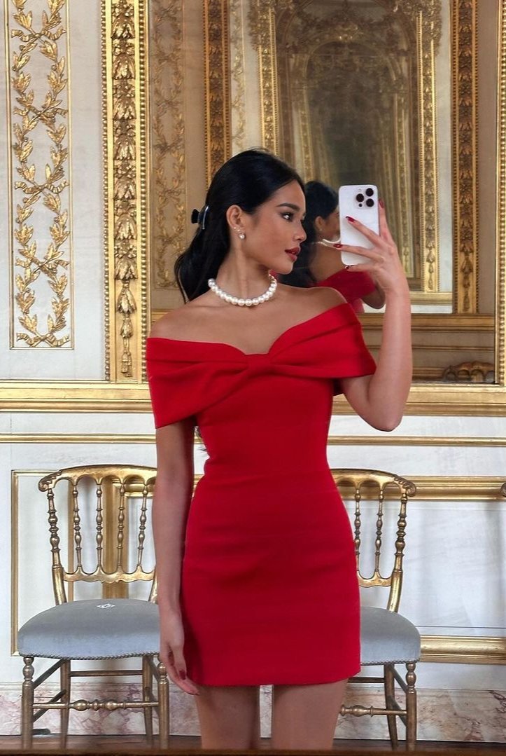 Tiana | Fitted Cocktail Dress in first_variant_option1 | Elegant Women&