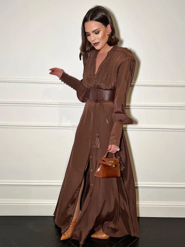 Tiffany | Luxurious Flowing Gown in first_variant_option1 | Elegant Women&