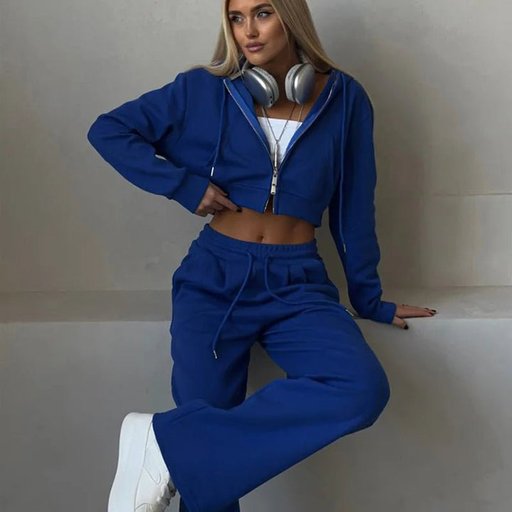Tori Comfy Lounge Tracksuit – Blue