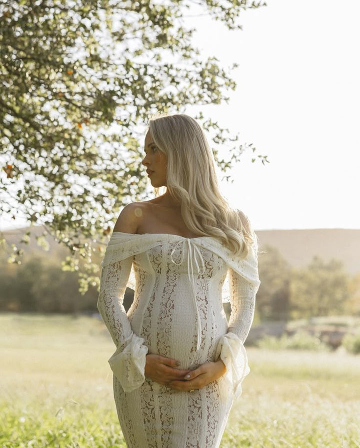 Ulrica | Meadowlace Maternity Gown in first_variant_option1 | Elegant Women&