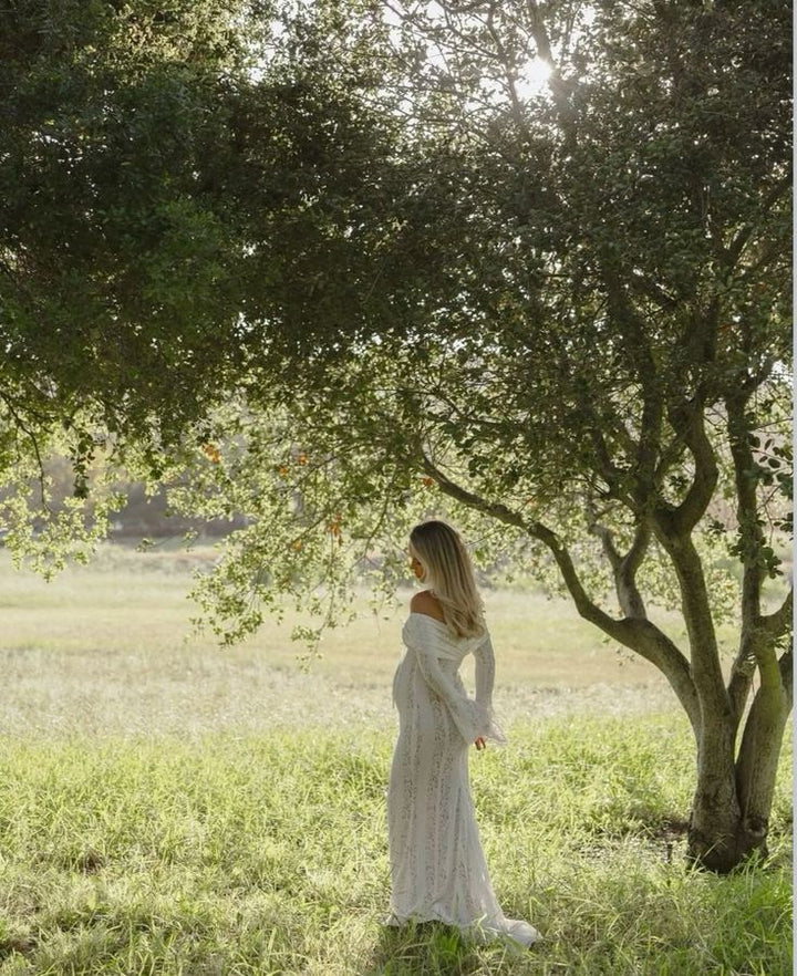 Ulrica | Meadowlace Maternity Gown in first_variant_option1 | Elegant Women&