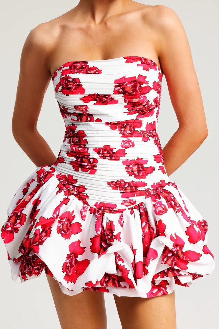 Ursula | Strapless Mini Dress in first_variant_option1 | Elegant Women&