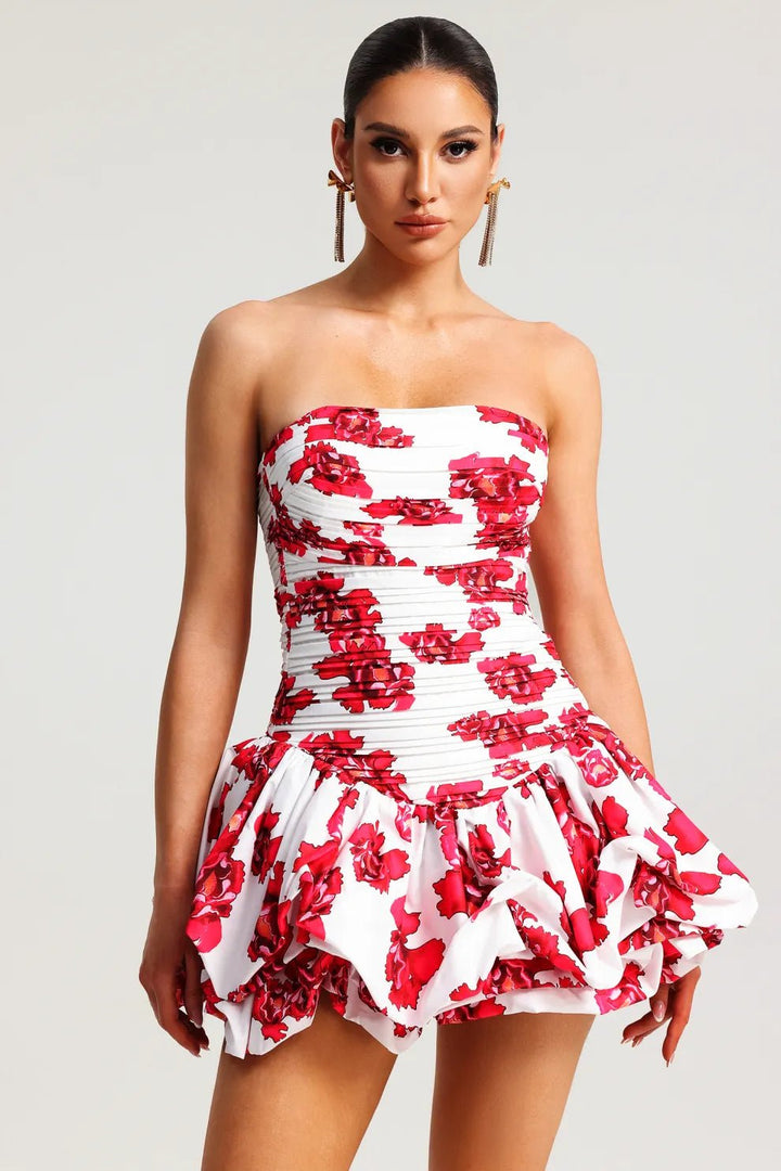 Ursula | Strapless Mini Dress in first_variant_option1 | Elegant Women&