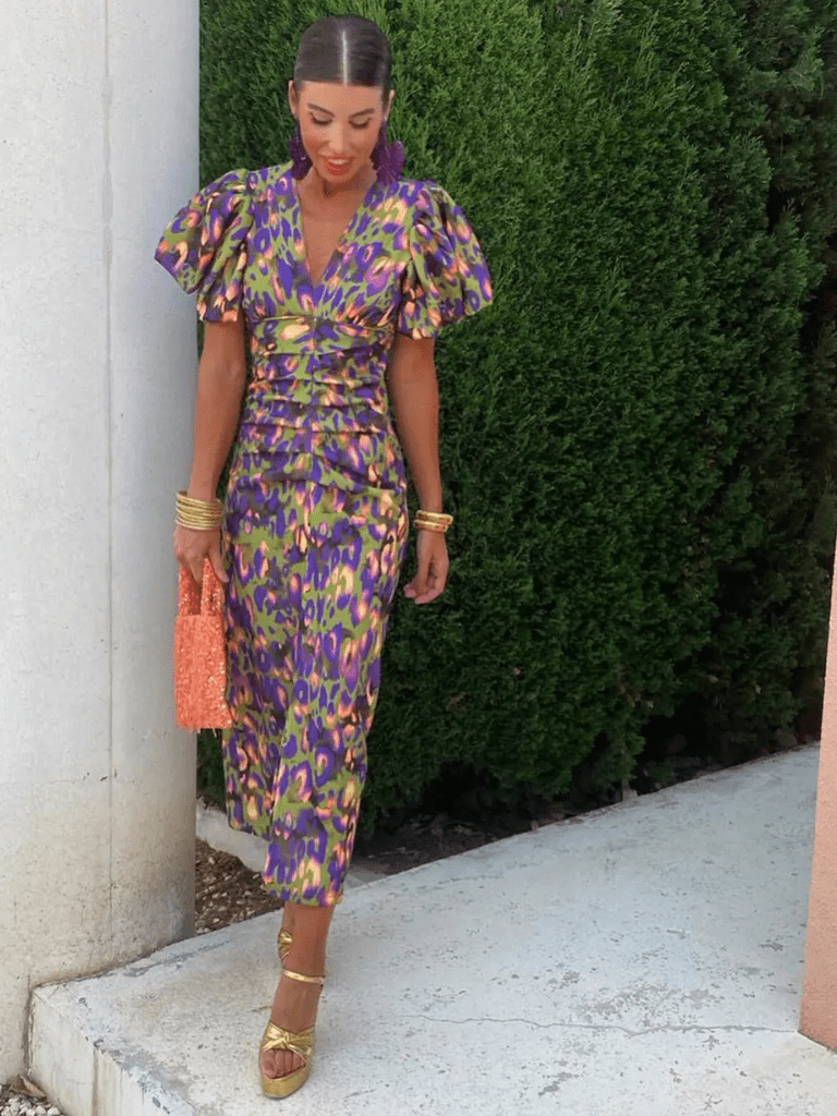 Ursula | Vivid Ruched Midi in first_variant_option1 | Elegant Women&
