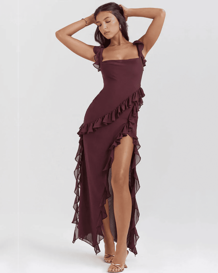 Vervain | Twilight Frill Maxi in first_variant_option1 | Elegant Women&