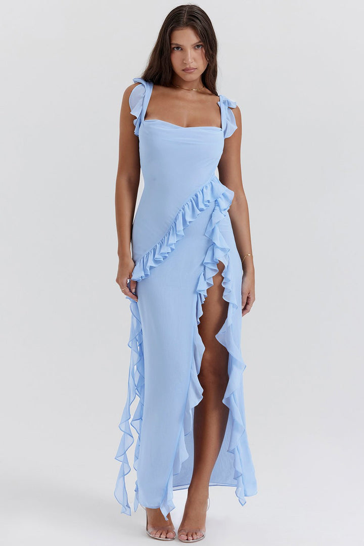 Vervain | Twilight Frill Maxi in first_variant_option1 | Elegant Women&