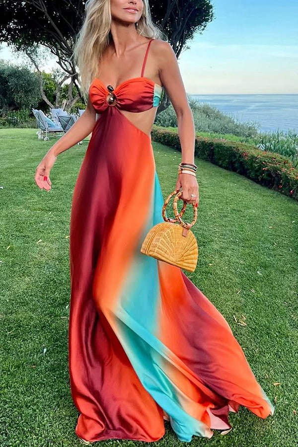 Victoria | Sunset Maxi Dress in first_variant_option1 | Elegant Women&