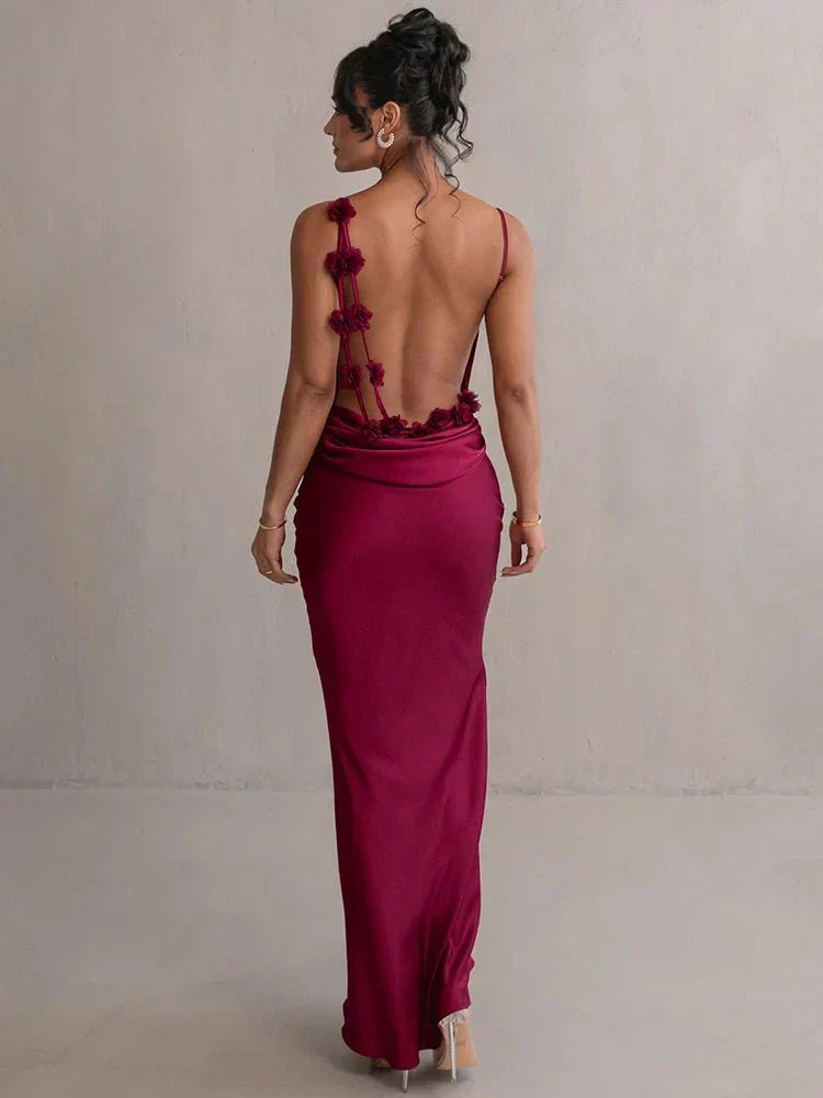 Violette | Luxurious Maxi Dress in first_variant_option1 | Elegant Women&
