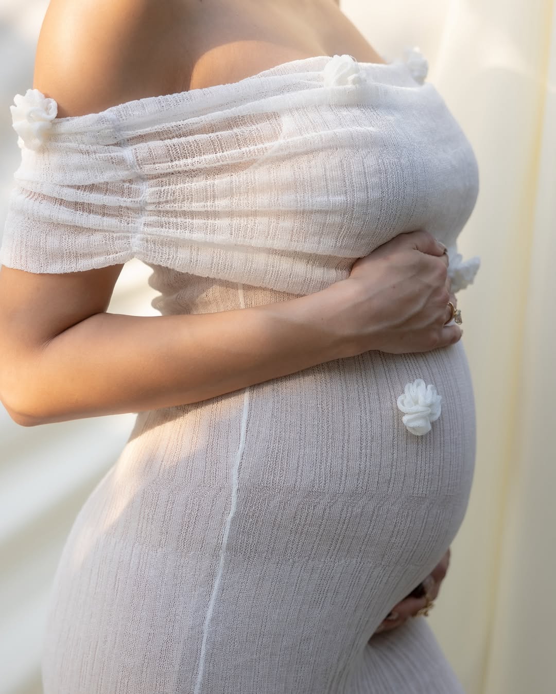 Vionnet | Petalwhisper Maternity Dress in first_variant_option1 | Elegant Women&