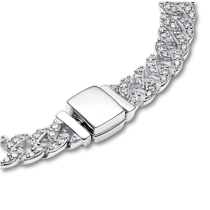 Wendolyn | Pavé Link Statement Bracelet in first_variant_option1 | Elegant Women&