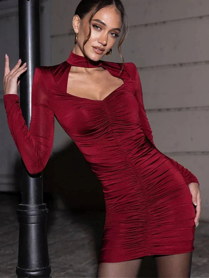 Zariah | Fancy Mini Dress in first_variant_option1 | Elegant Women&
