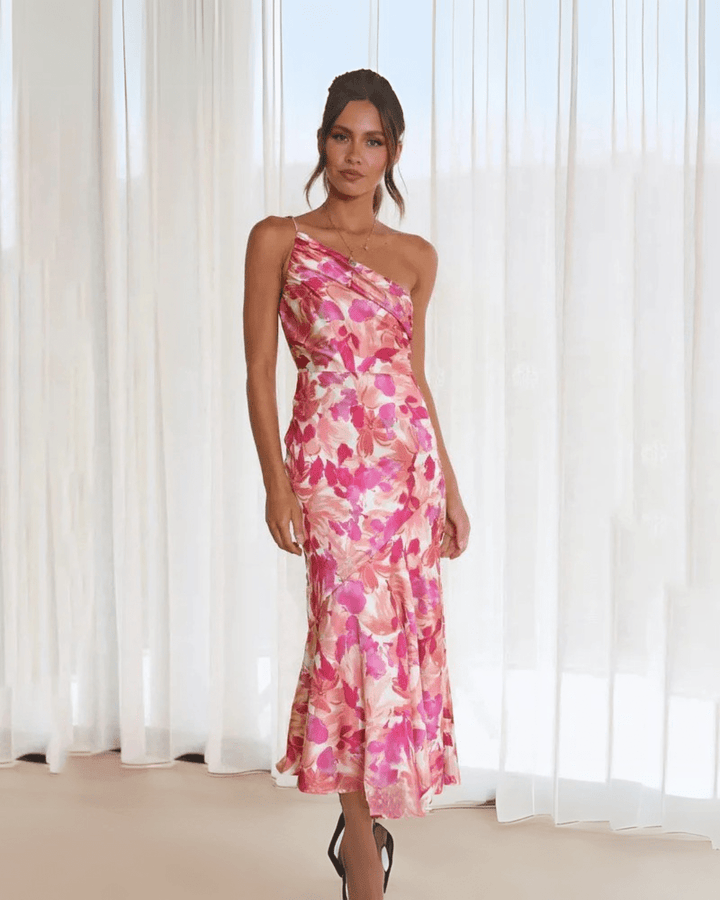 Zenobia | Petal Flame Dress in first_variant_option1 | Elegant Women&