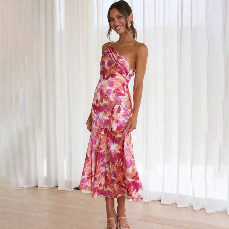 Zenobia | Petal Flame Dress in first_variant_option1 | Elegant Women&