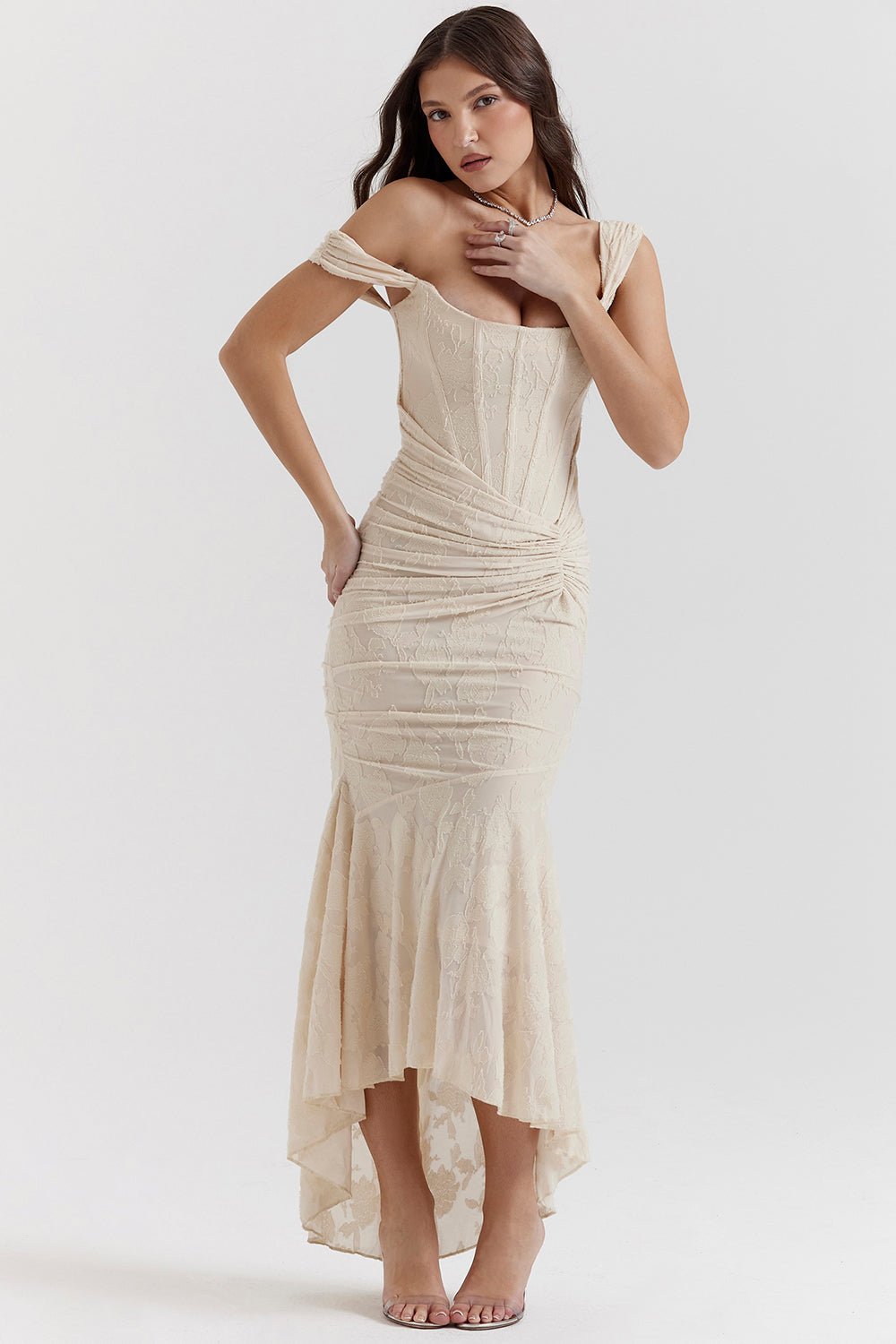 Zoey | Elegant Waist Dress in first_variant_option1 | Elegant Women&