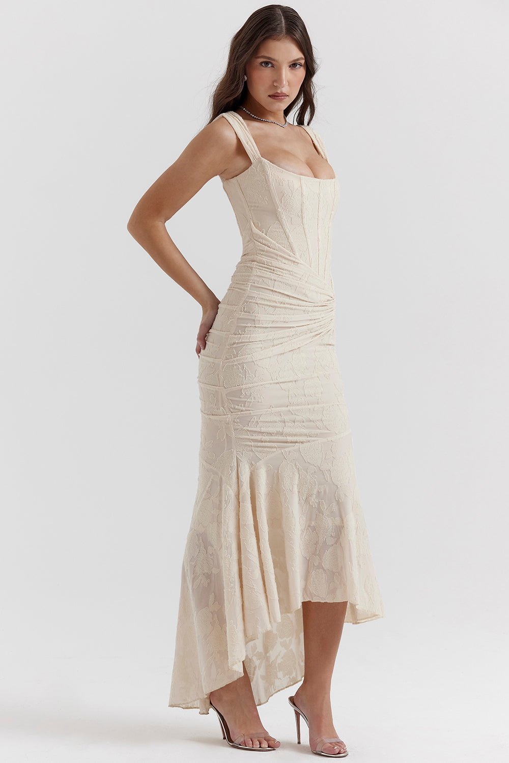 Zoey | Elegant Waist Dress in first_variant_option1 | Elegant Women&