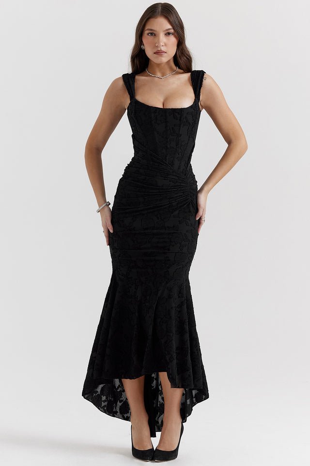 Zoey | Elegant Waist Dress in first_variant_option1 | Elegant Women&